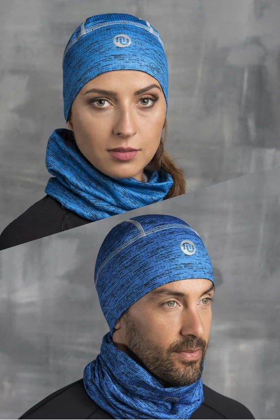 Czapka Termoaktywna Cobalt Melange - ACZ-511 - packshot