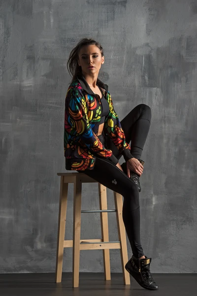 Bluza Bomberka Colored Mosaic - NA-1