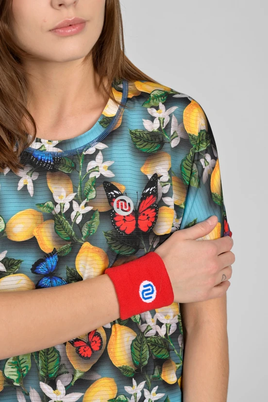 Frotka na rękę bawełniana 2 szt Red - packshot