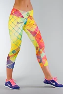 Getry Kolorowe Legginsy 3/4 Damskie - packshot