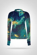 Preorder Blouse Zip Gold Nugget - packshot