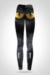 Preorder Leggings regular with waistband Pro Black Cat