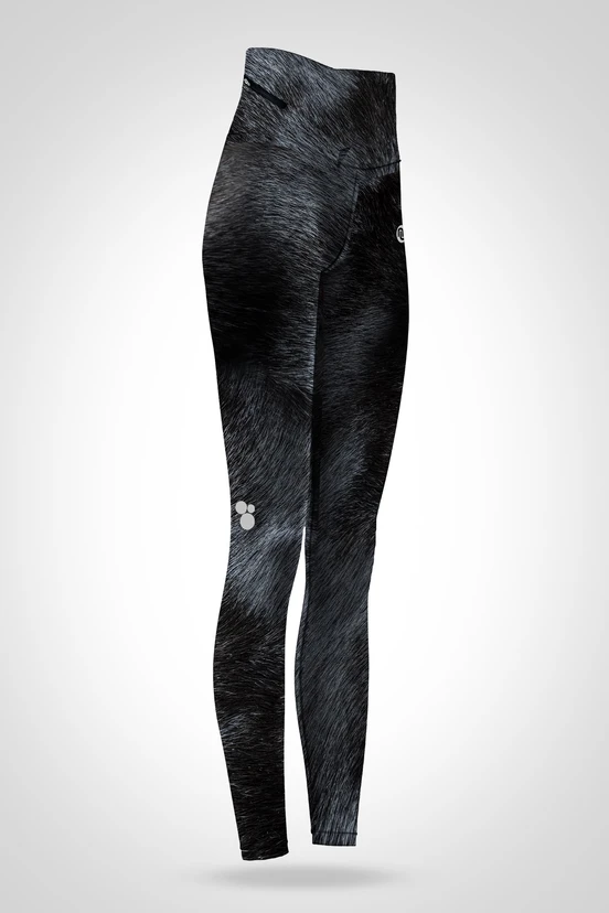 Preorder Legginsy 7/8 regular z wysokim stanem Black Cat - packshot