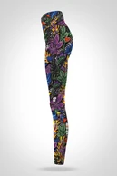 Preorder Legginsy 7/8 regular z wysokim stanem Mosaic Indian Summer - packshot