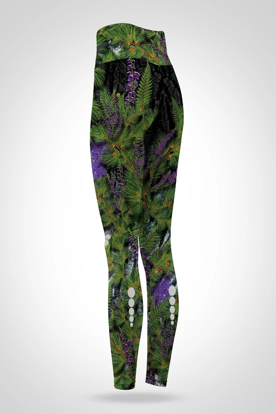 Preorder Legginsy 7/8 regular z wysokim stanem Pine - packshot