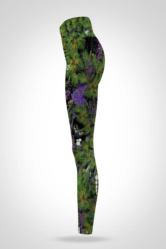 Preorder Legginsy 7/8 regular z wysokim stanem Pine - packshot