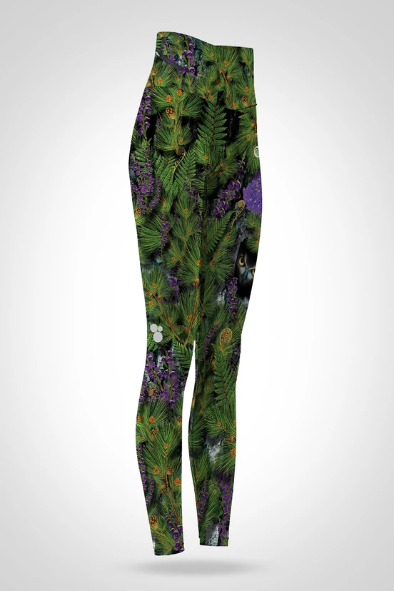 Preorder Legginsy 7/8 regular z wysokim stanem Pine - packshot