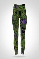 Preorder Legginsy 7/8 regular z wysokim stanem Pine - packshot
