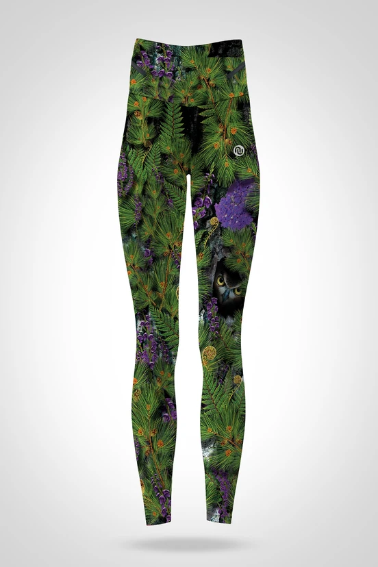 Preorder Legginsy 7/8 regular z wysokim stanem Pine - packshot