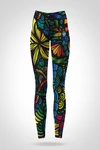 Preorder Legginsy petite z pasem Pro Colored Mosaic