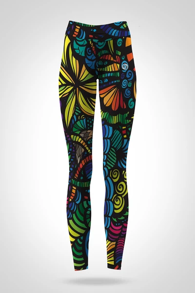 Preorder Legginsy petite z pasem Pro Colored Mosaic