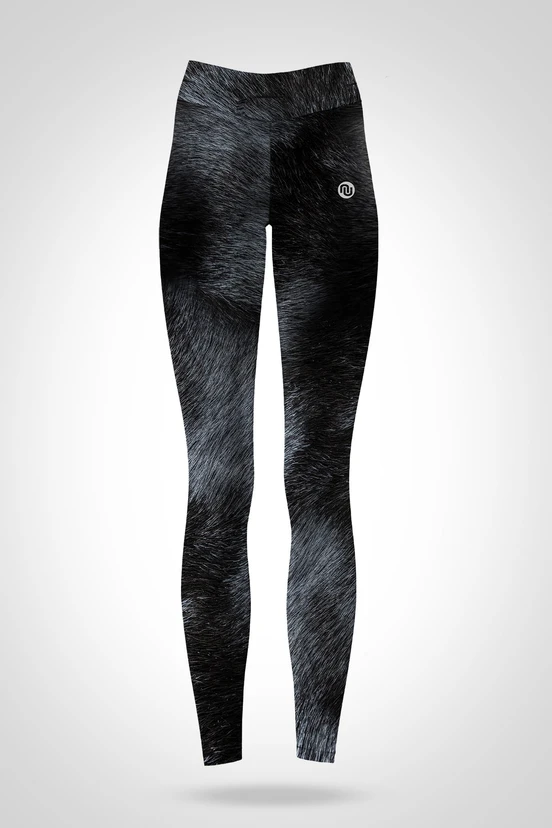 Preorder Legginsy regular z pasem Pro Black Cat - packshot