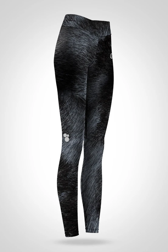 Preorder Legginsy regular z pasem Pro Black Cat - packshot