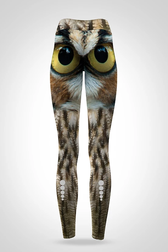 Preorder Legginsy z pasem Pro Crazy Eyes Owls - packshot