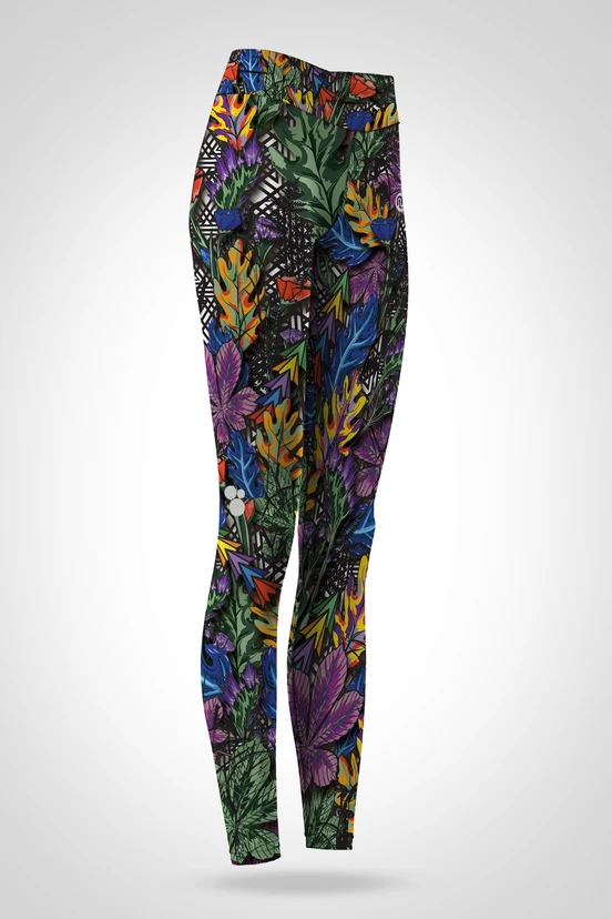 Preorder Legginsy z pasem Pro Mosaic Indian Summer - packshot