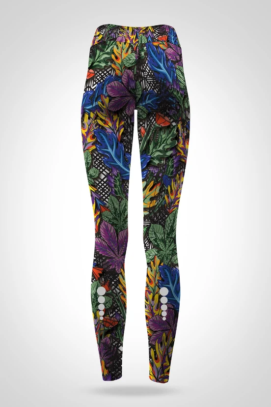 Preorder Legginsy z pasem Pro Mosaic Indian Summer - packshot