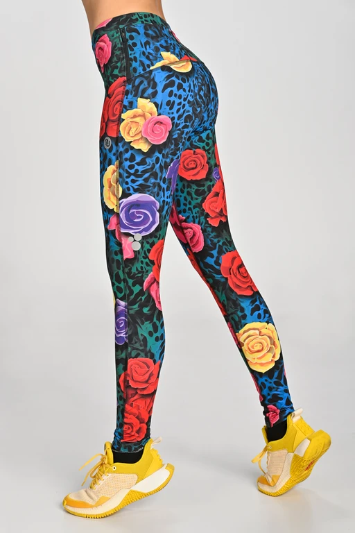 Colorful running leggings 2025