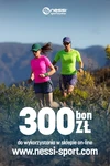 Voucher bon podarunkowy nessi-sport.com 300 zł