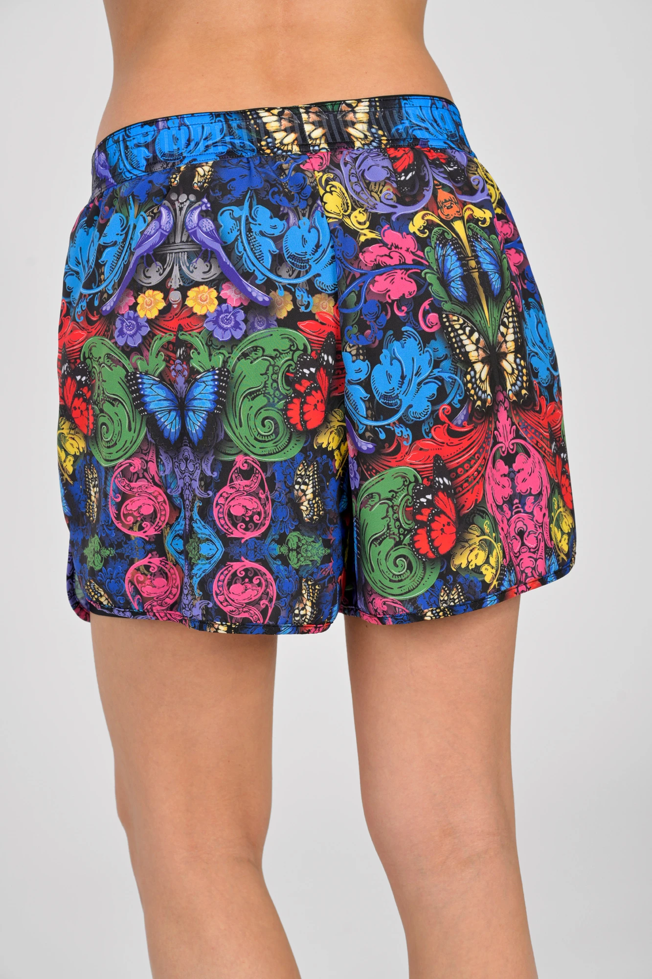 Women's sports shorts with leggings Mosaic Ritmo Nessi Sportswear