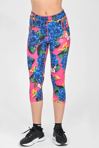 3/4 Dual Space leggings with pockets on the sides Fiorelle