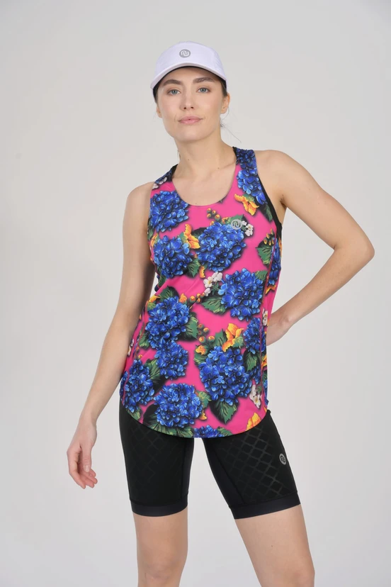 Biodegradable women's boxer tank top Fiorelle - packshot