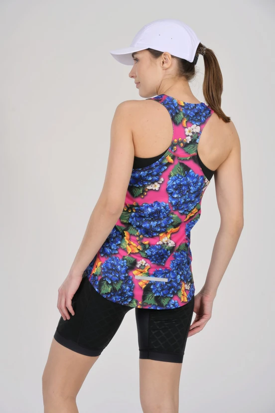Biodegradable women's boxer tank top Fiorelle - packshot