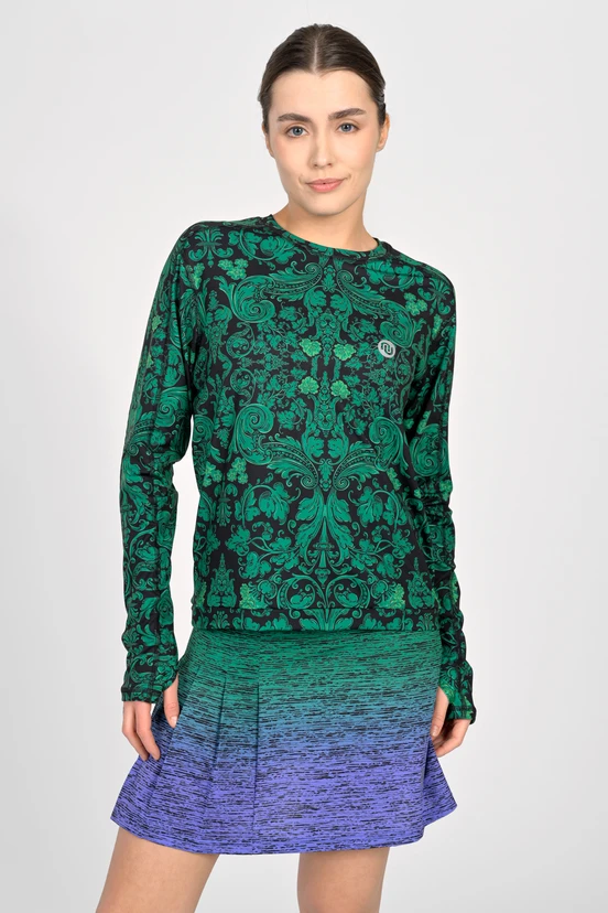 Bluza Basic Ornamo Verde - packshot