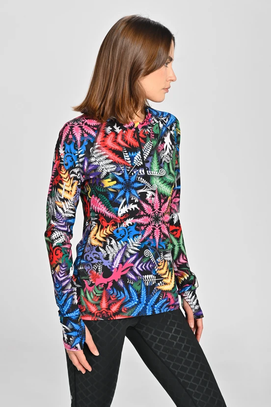 Bluza Zip Mosaic Fern - packshot