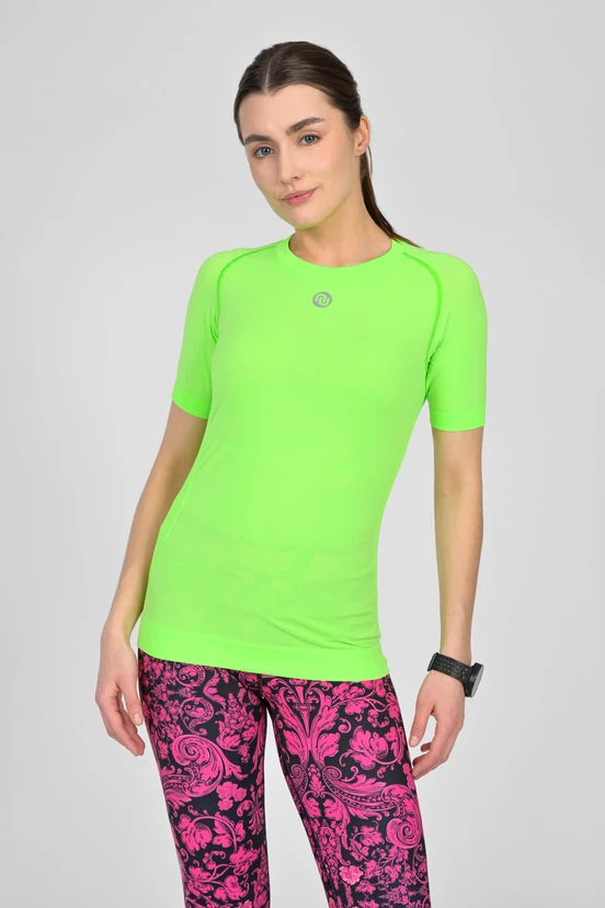 Breathable short sleeve shirt Ultra GloLime - packshot
