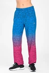 Dámské volné tepláky Melange Azzurro-Rosa