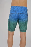 Krótkie legginsy męskie z taśmami stabilizującymi - packshot
