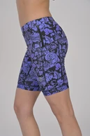 Krótkie legginsy z taśmami stabilizującymi Ornamo Viola - packshot