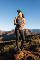 Leggings regular with waistband Pro Shiny Black - packshot
