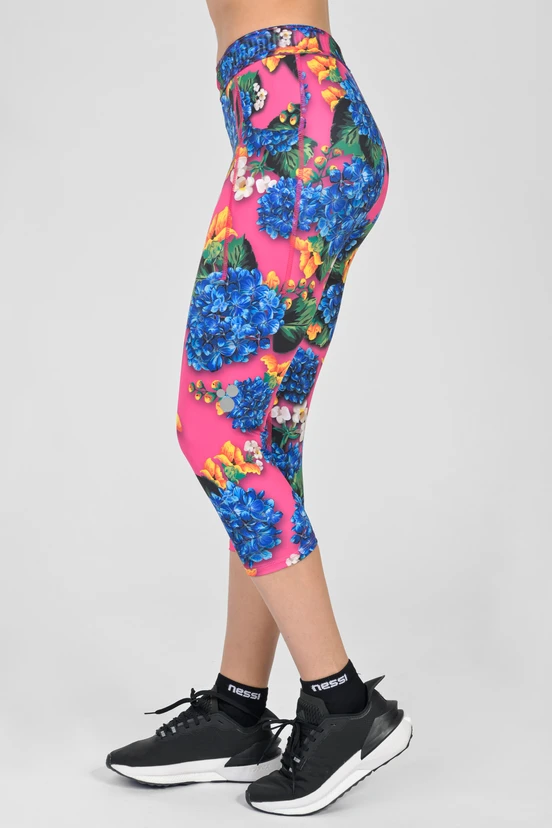 Legginsy 3/4 Dual Space z kieszeniami po bokach Fiorelle - packshot