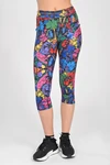 Legginsy 3/4 Dual Space z kieszeniami po bokach Mosaic Ritmo