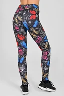 Legginsy Dual Space z kieszeniami po bokach Butterfly - packshot