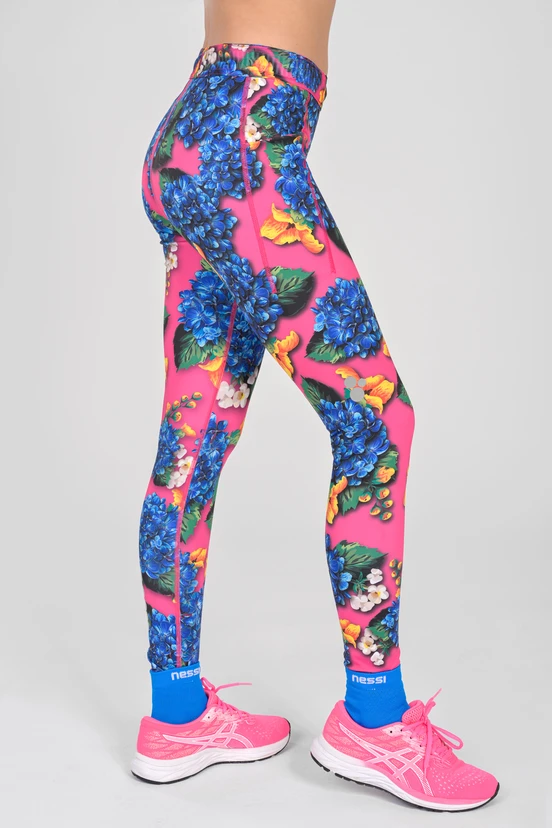 Legginsy Dual Space z kieszeniami po bokach Fiorelle - packshot