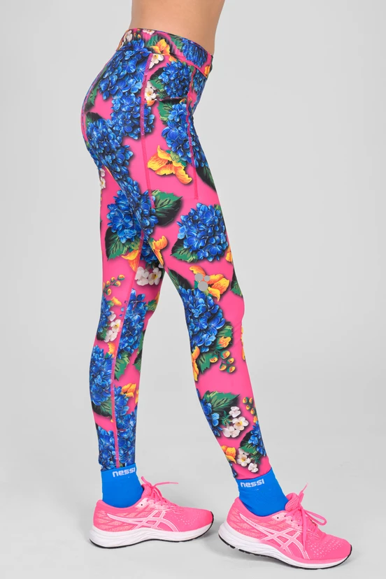 Legginsy Dual Space z kieszeniami po bokach Fiorelle - packshot