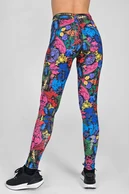Legginsy Dual Space z kieszeniami po bokach Mosaic Ritmo - packshot