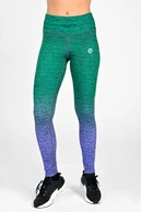 Legginsy petite z pasem Pro Melange Verde-Viola - packshot
