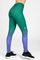 Legginsy petite z pasem Pro Melange Verde-Viola - packshot