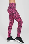 Legginsy regular z pasem Basic Ornamo Rosa