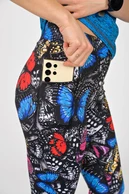 Legíny Dual Space s kapsami po stranách Butterfly - packshot