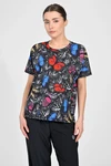 Loose sports T-shirt Butterfly