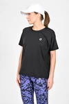 Luźna koszulka sportowa Black