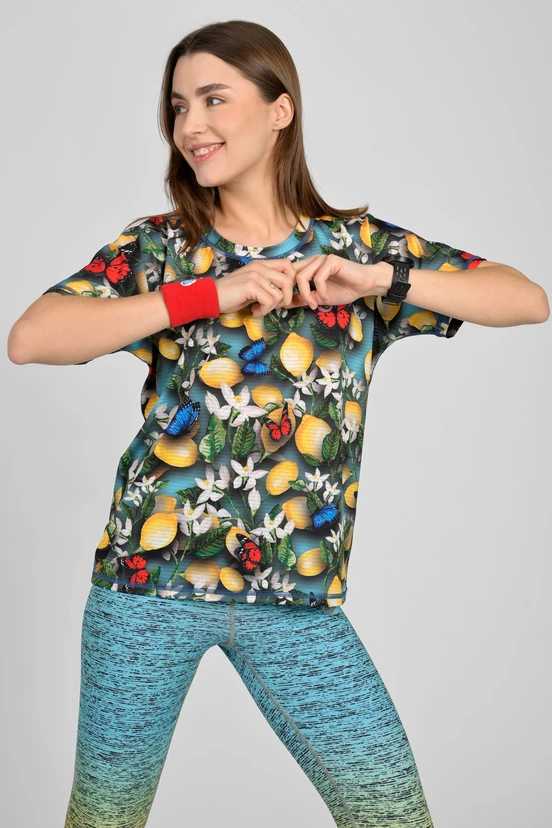 Luźna koszulka sportowa Limone - packshot