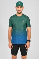 Men's sports T-shirt Melange Verde-Azzurro - packshot