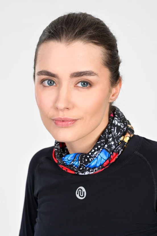 Multifunctional sports snood Butterfly - packshot