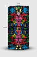 Multifunctional sports snood Mosaic Ritmo - packshot