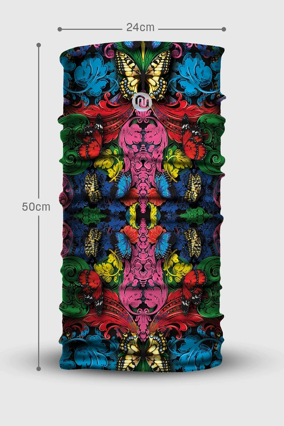 Multifunctional sports snood Mosaic Ritmo - packshot